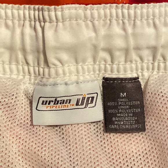 Urban Pipeline Mens Swim Trunks | Color: Orange, Yellow, & Red | Size: Medium - Picture 3 of 3